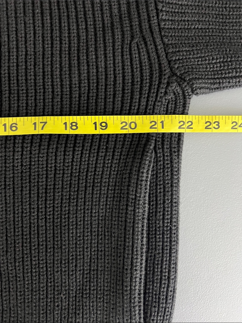 New Everlane THE FULL-ZIP SWEATER IN EVERYDAY COTTON Black Size M - Picture 9 of 12